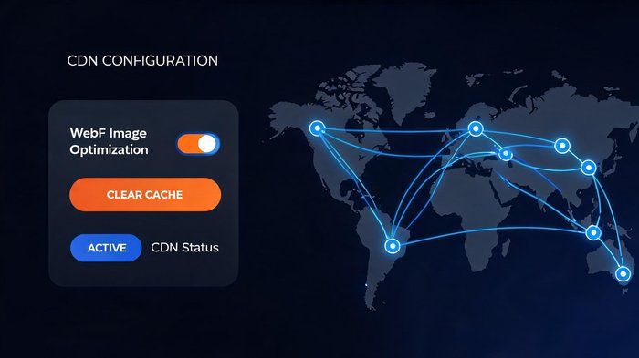 Hostinger CDN设置教程2026:开启配置/国家屏蔽/清缓存/WebP图片优化完整指南
